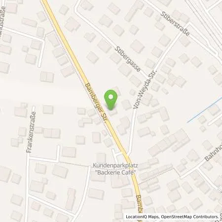 Standortübersicht der Tankstelle Esso Tankstelle in 96114 HIRSCHAID