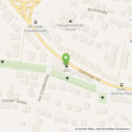 Standortübersicht der Tankstelle OIL! Tankstelle Stade in 21680 Stade