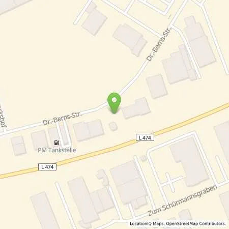 Standortübersicht der Tankstelle PM in 47441 Moers (Hülsdonk)