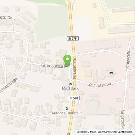 Standortübersicht der Tankstelle Shell Kist Hauptstr. 1 in 97270 Kist