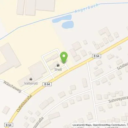 Standortübersicht der Tankstelle Shell Eschershausen Odfeldstr. 28 in 37632 Eschershausen