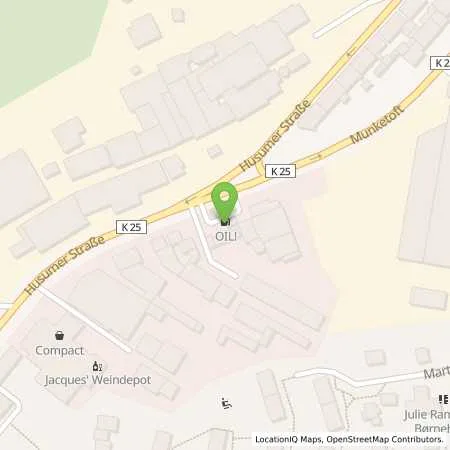 Standortübersicht der Tankstelle OIL! Tankstelle Flensburg in 24941 Flensburg