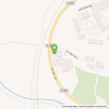 Standortübersicht der Benzin-Super-Diesel Tankstelle: BAG Raiffeisen Tankstelle in 73479, Ellwangen/Jagst