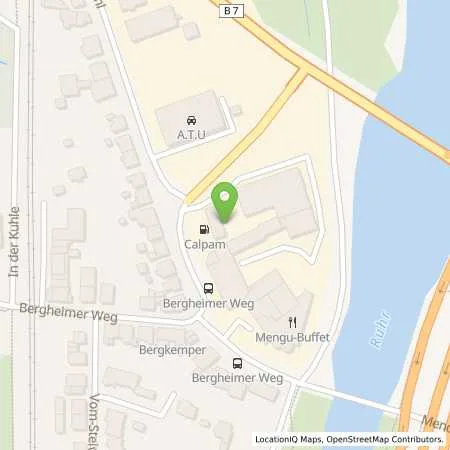 Standortübersicht der Tankstelle Calpam Tankstelle in 59757 Arnsberg