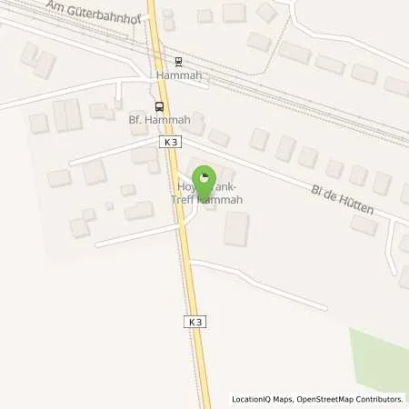 Standortübersicht der Tankstelle Hammah in 21714 Hammah