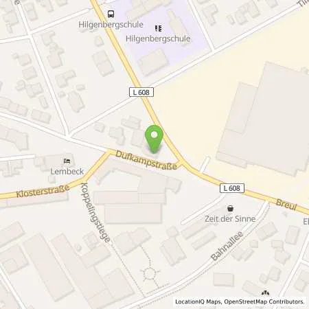 Standortübersicht der Tankstelle Vira Brendel in 48703 Stadtlohn