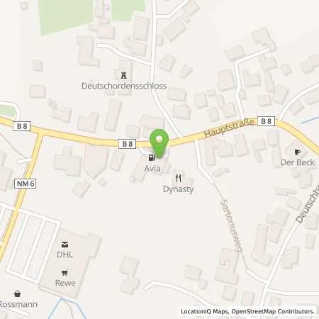 Standortübersicht der Tankstelle AVIA Tankstelle in 92353 Postbauer-Heng