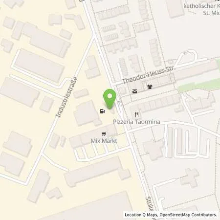 Standortübersicht der Tankstelle T Oerlinghausen in 33813 Oerlinghausen