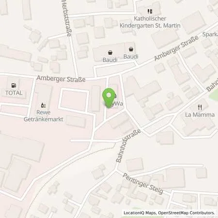 Standortübersicht der Tankstelle BayWa Tankstelle Neunburg v.W. in 92431 Neunburg v.W.