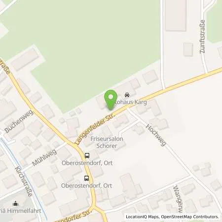 Standortübersicht der Tankstelle AVIA KESLAR in 86869 Oberostendorf