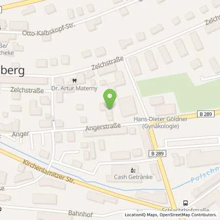 Standortübersicht der Tankstelle Walther-Tankstelle Münchberg in 95213 Münchberg