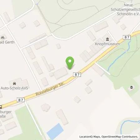 Standortübersicht der Tankstelle T Schmoelln in 04626 Schmoelln