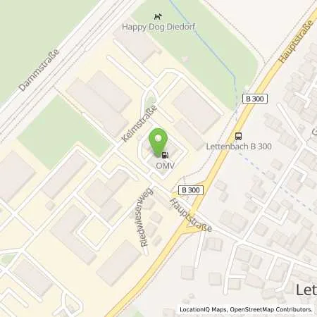 Standortübersicht der Tankstelle Diedorf Keimstraße 2 in 86420 Diedorf