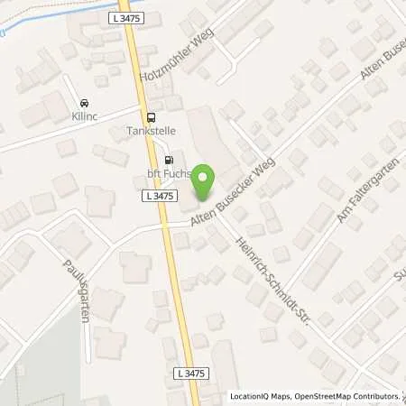 Standortübersicht der Tankstelle Heinrich Fuchs GmbH in 35457 Lollar