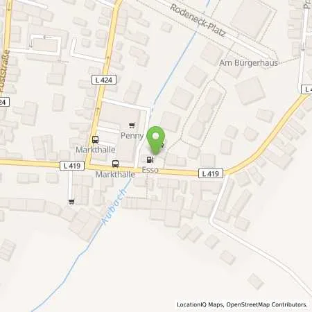 Standortübersicht der Tankstelle Esso Tankstelle in 55126 MAINZ