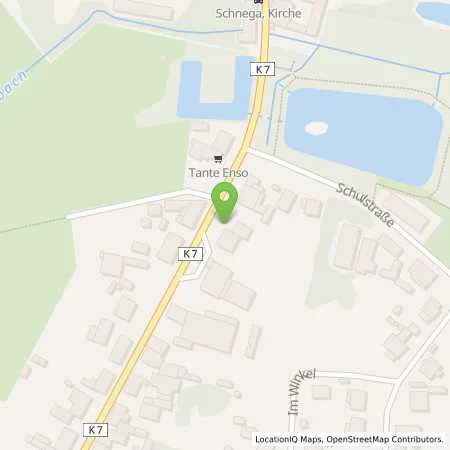 Standortübersicht der Tankstelle Schnega in 29465 Schnega
