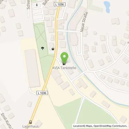 Standortübersicht der Tankstelle AVIA Xpress Automatentankstelle in 74635 Kupferzell