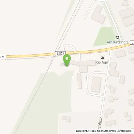 Standortübersicht der Tankstelle GS agri eG in 26197 Grossenkneten