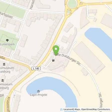 Standortübersicht der Tankstelle Aral Tankstelle in 47119 Duisburg