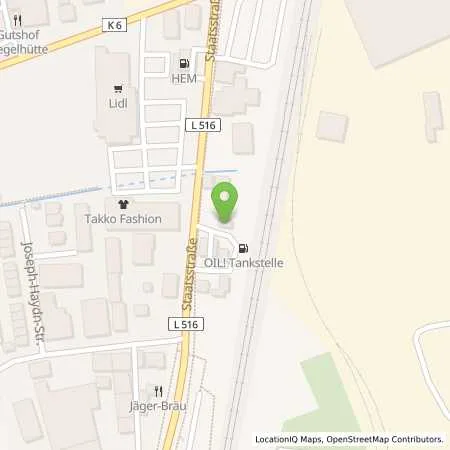 Standortübersicht der Tankstelle OIL! Tankstelle Edenkoben in 67480 Edenkoben