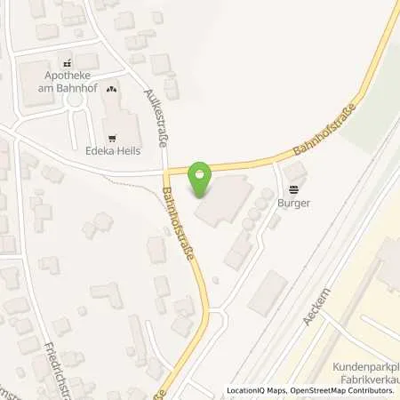 Standortübersicht der Tankstelle Raiffeisen Hohe Mark Hamaland eG in 48734 Reken