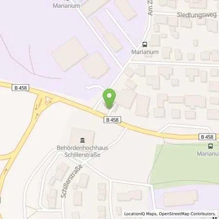 Standortübersicht der Tankstelle Aral Tankstelle in 36100 Petersberg