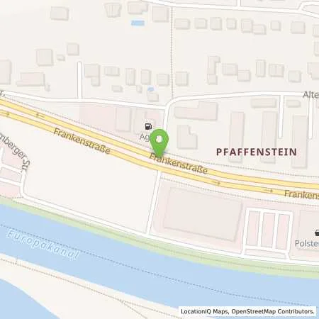 Standortübersicht der Tankstelle REGENSBURG - SCHWEINFURTER STRASSE in 93059 Regensburg