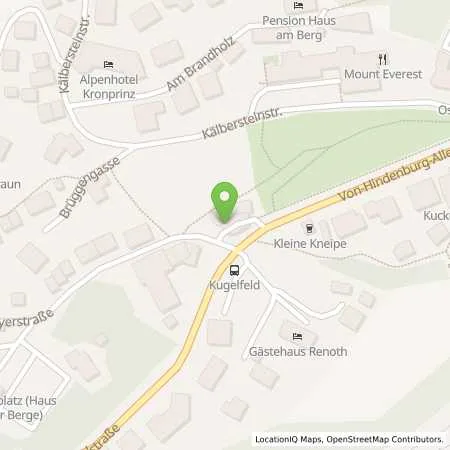 Standortübersicht der Tankstelle BK-Tankstelle Michael Kortas in 83471 Berchtesgaden