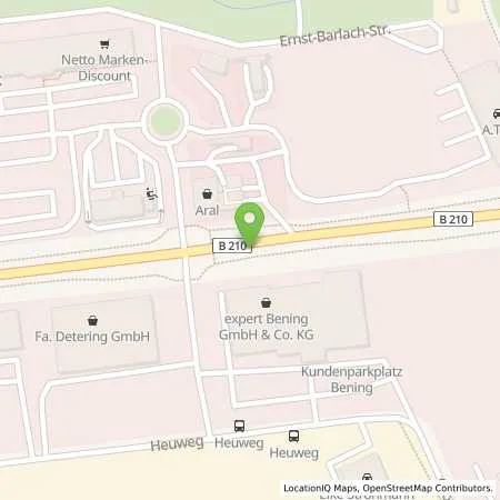 Standortübersicht der Tankstelle Aral Tankstelle in 26389 Wilhelmshaven