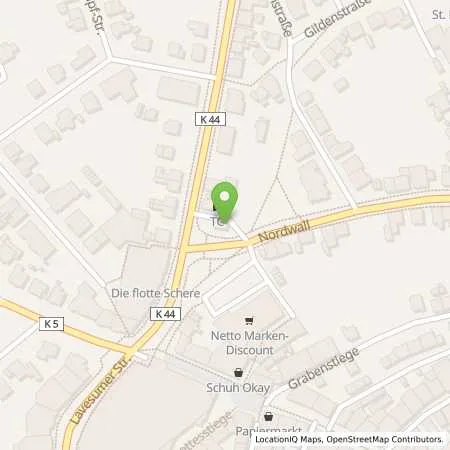 Standortübersicht der Tankstelle Tankcenter Haltern in 45721 Haltern