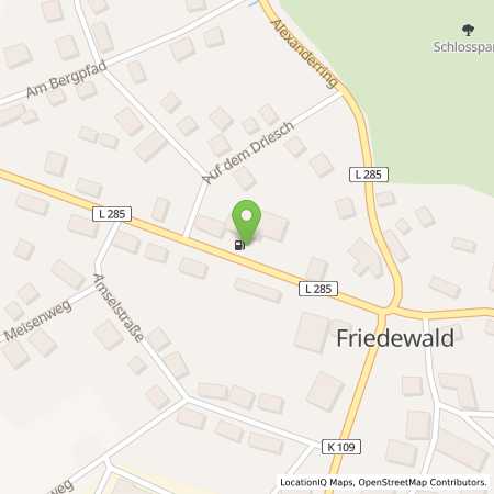 Standortübersicht der Benzin-Super-Diesel Tankstelle: Betim Jashari  in 57520, Friedewald