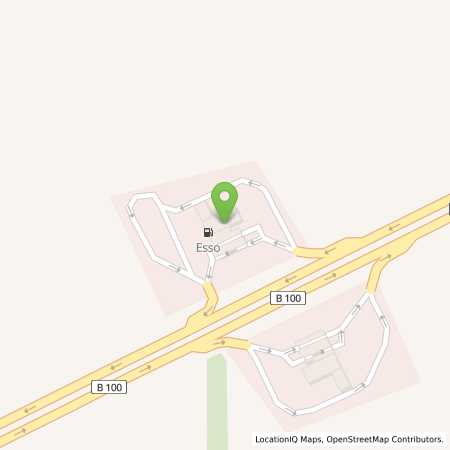 Standortübersicht der Benzin-Super-Diesel Tankstelle: Esso Tankstelle in 06188, LANDSBERG
