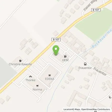 Standortübersicht der Tankstelle Ziesar, Schopsdorfer Chaussee 22 in 14793 Ziesar