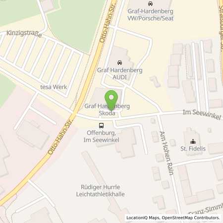 Standortübersicht der Benzin-Super-Diesel Tankstelle: SB Tankstelle in 77652, Offenburg