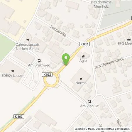 Standortübersicht der Tankstelle ENI in 63571 Gelnhausen