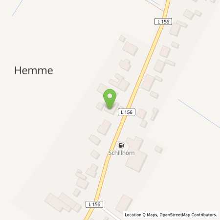Standortübersicht der Benzin-Super-Diesel Tankstelle: Tank-Shop-Hemme in 25774, Hemme
