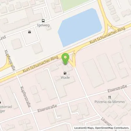 Standortübersicht der Tankstelle Tankstelle-Wade in 65428 Ruesselsheim