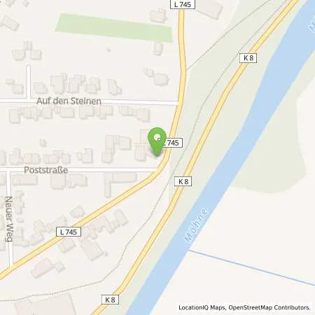 Standortübersicht der Tankstelle Q1 Tankstelle 24/7 Express in 59469 Ense