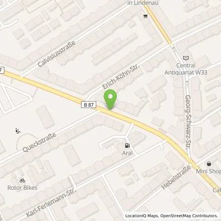 Standortübersicht der Tankstelle Aral Tankstelle in 04177 Leipzig