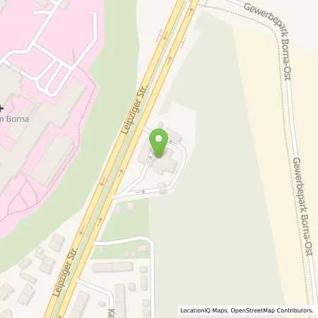 Standortübersicht der Tankstelle Esso Tankstelle in 04552 BORNA