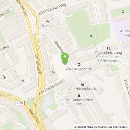 Standortübersicht der Tankstelle TOTAL DUESSELDORF in 40231 DUESSELDORF