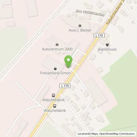 Standortübersicht der Tankstelle TotalEnergies Homburg-Bruchhof in 66424 Homburg (Bruchhof)