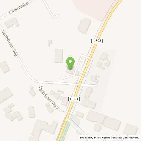 Standortübersicht der Tankstelle Pludra Tankstelle Dreierwalde in 48477 Hörstel