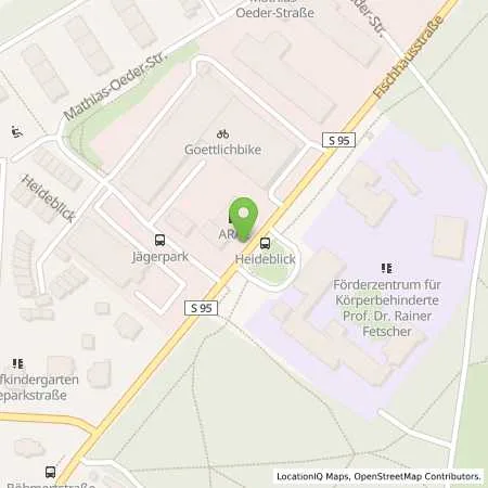 Standortübersicht der Tankstelle Aral Tankstelle in 01099 Dresden