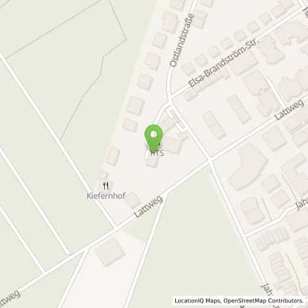 Standortübersicht der Tankstelle RTS GmbH in 69207 Sandhausen