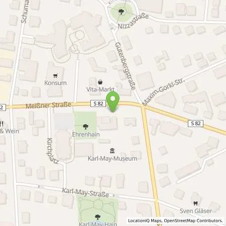 Standortübersicht der Tankstelle Aral Tankstelle in 01445 Radebeul