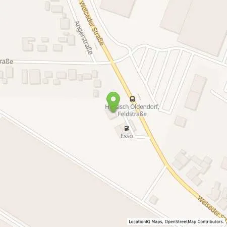 Standortübersicht der Tankstelle Esso Tankstelle in 31840 HESSISCH OLDENDORF