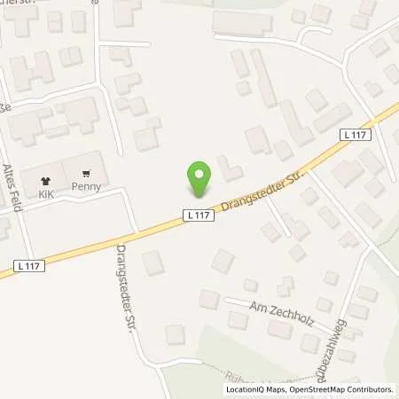 Standortübersicht der Tankstelle Aral Tankstelle in 27624 GEESTLAND