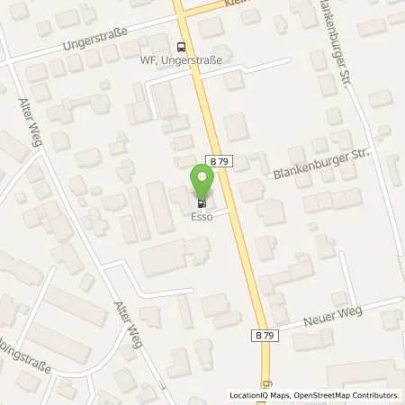 Standortübersicht der Tankstelle Esso Tankstelle in 38302 WOLFENBUETTEL