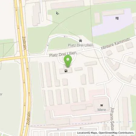 Standortübersicht der Tankstelle Elan Halle in 06124 Halle